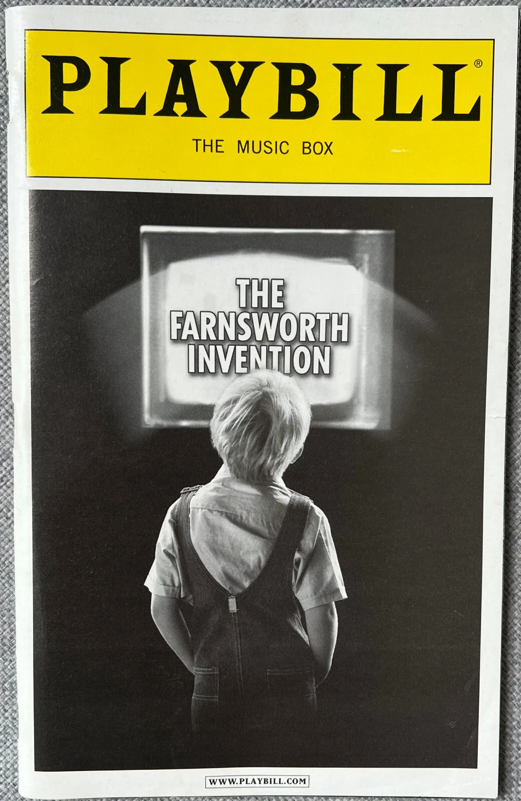 Hank Azaria — The Farnsworth Invention Signed IP Broadway Playbill Hank Azaria Jimmi Simpson, изображение 4