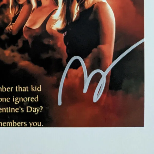 Marley SHELTON Signed Valentine 8x10 Movie Photo Kate Davies BAS JSA COA J, изображение 2