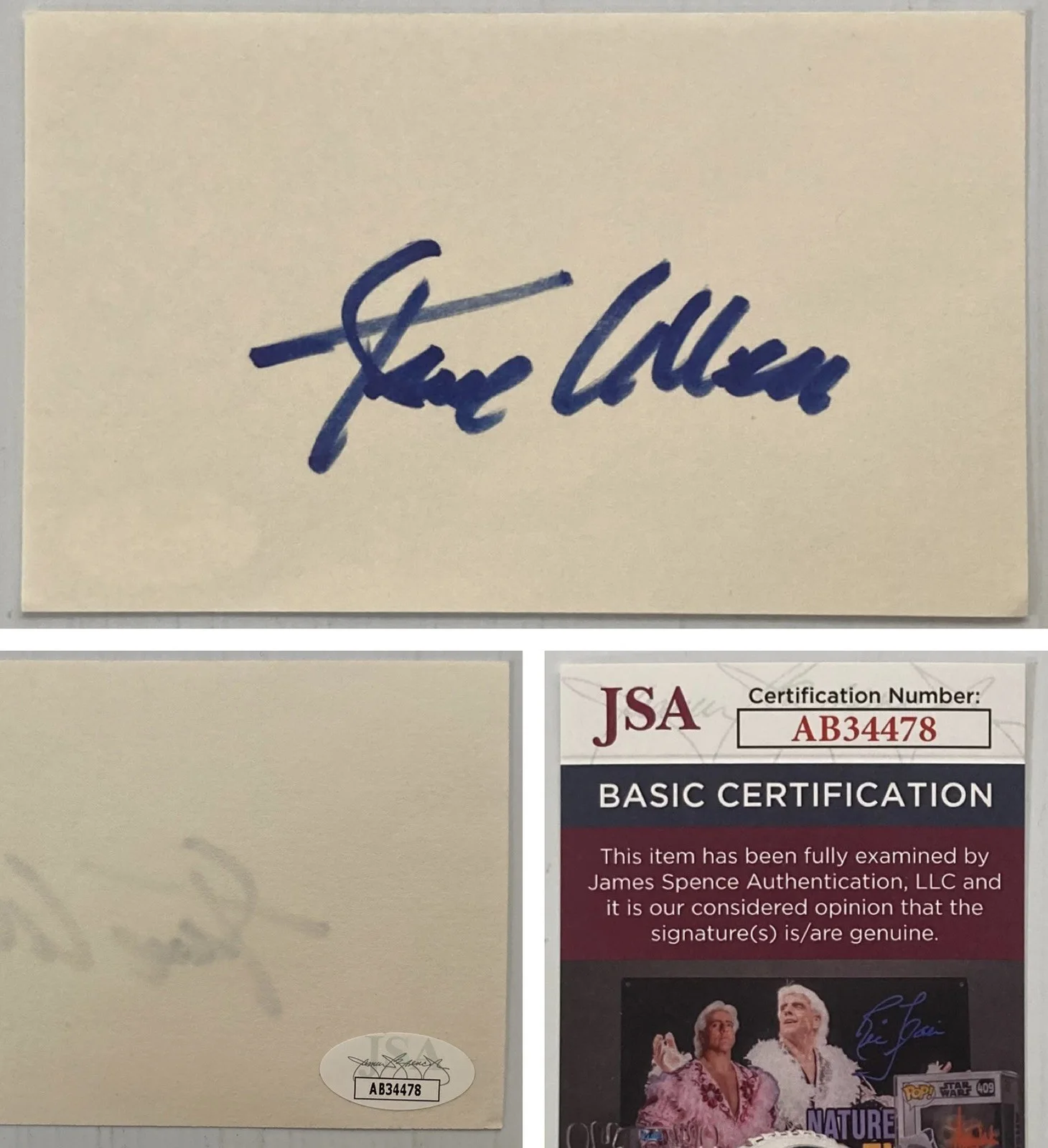 Steve Allen — Tonight Show Host Steve Allen Signed Autograph 3x5 Index Card - JSA - FREE S&H!
