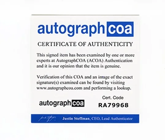 311 Band Amber Sheet Music Hand Signed Autographed ACOA COA, изображение 3