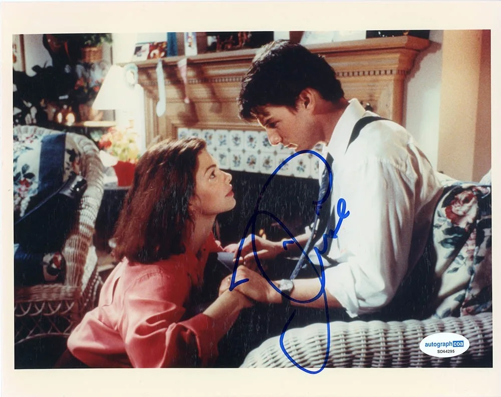 A star — Tom Cruise The Firm 8X10 Photo Hand Signed Autographed ACOA COA