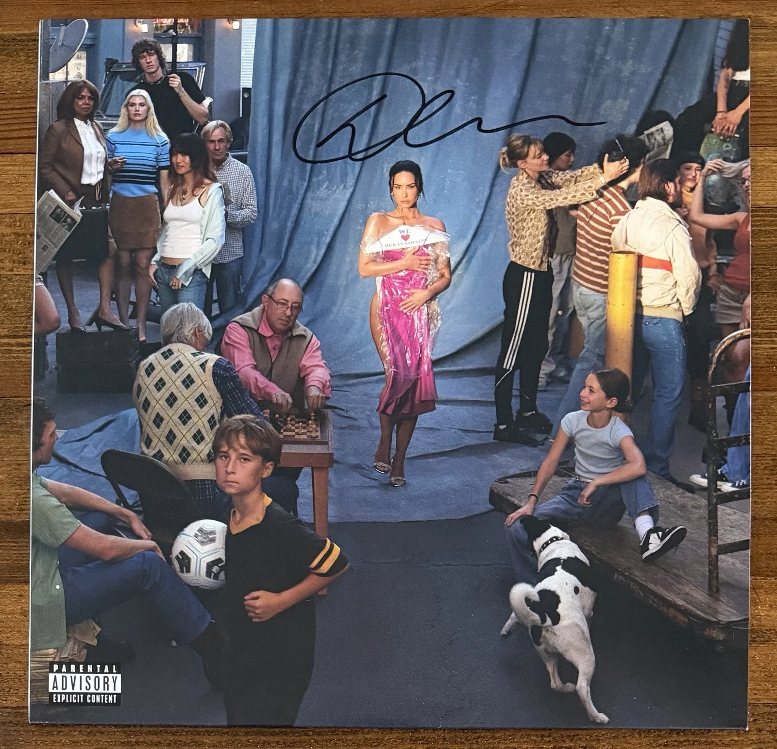Demi Lovato SIGNED Its Not That Deep White Vinyl LP Beckett BAS COA Autograph, изображение 4