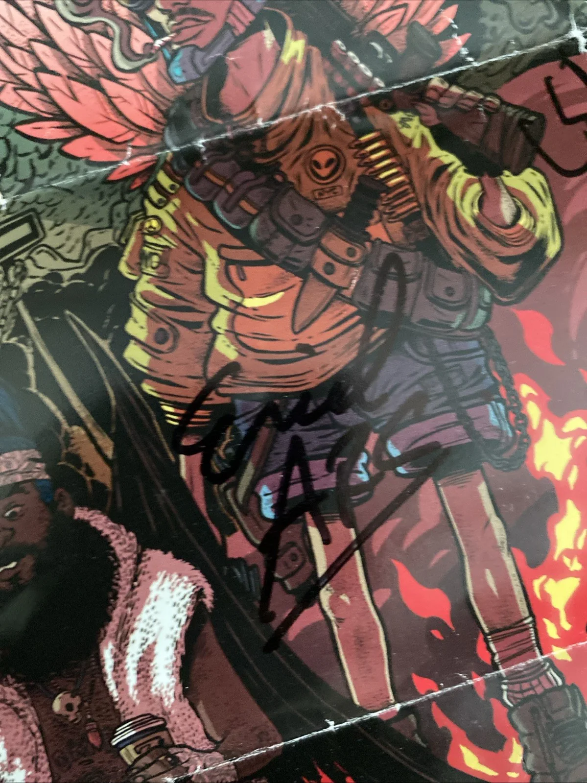 The Flatbush Zombies Poster Signed by All Members With Unsigned Poster, image 3
