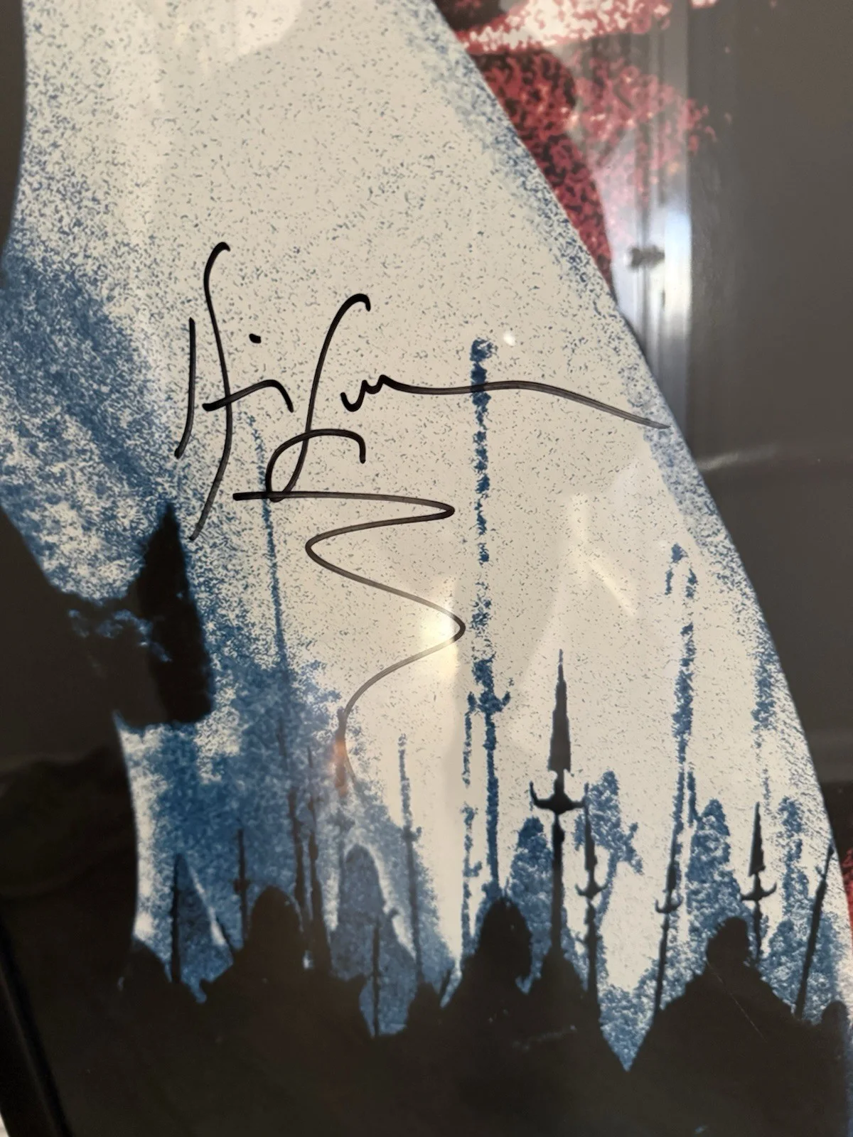 Kevin Sorbo — Kevin Sorbo Signed Auto Framed 27x40 KULL THE CONQUEROR Original Movie Poster, изображение 2
