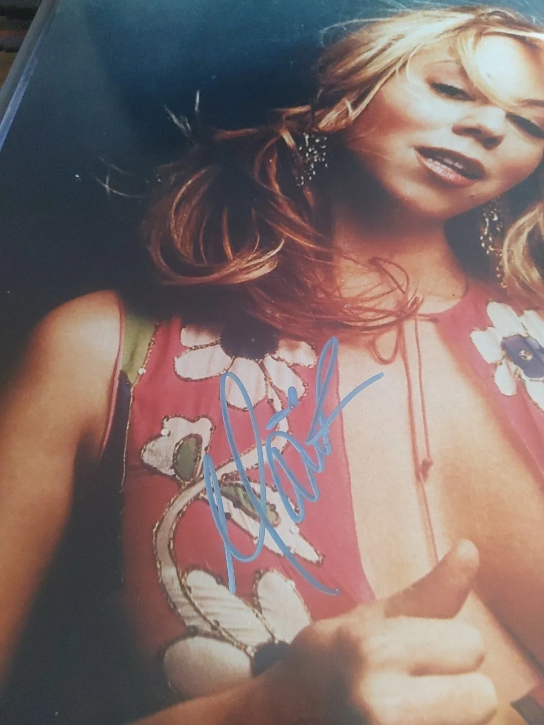 Mariah Carey Hand Signed Autographed 16 X 20 Photo Rare IN-PERSON w/C.O.A., изображение 2