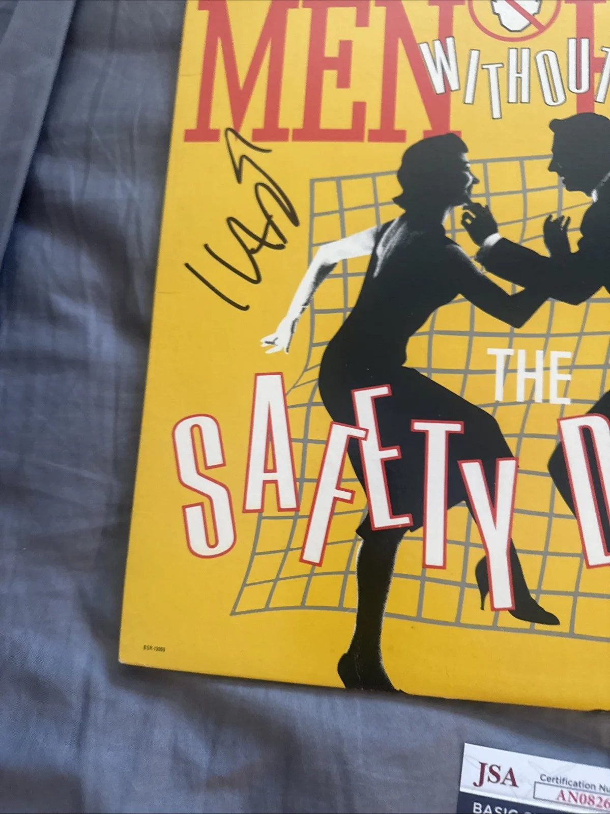 Men Without Hats Ivan Doroschuk JSA Signed Autographed Album Record Safety dance, image 4