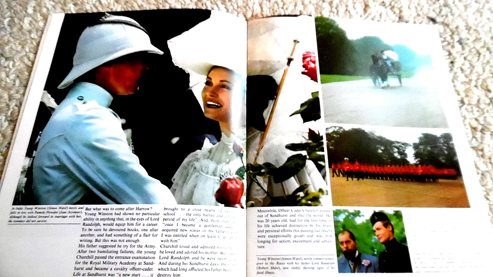 YOUNG WINSTON (1972) CINEMA FILM MOVIE SOUVENIR BROCHURE, изображение 2