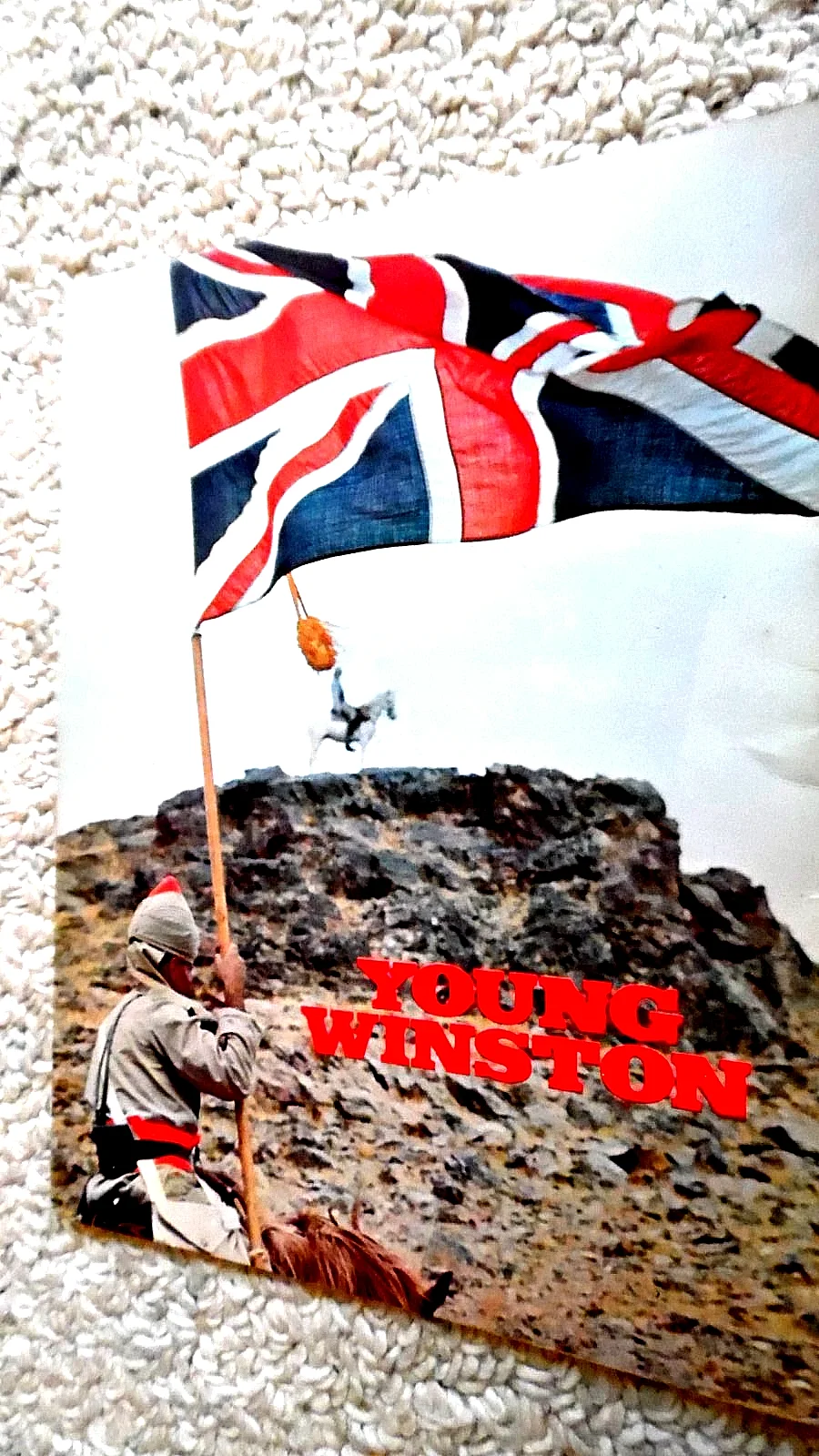 YOUNG WINSTON (1972) CINEMA FILM MOVIE SOUVENIR BROCHURE, изображение 4