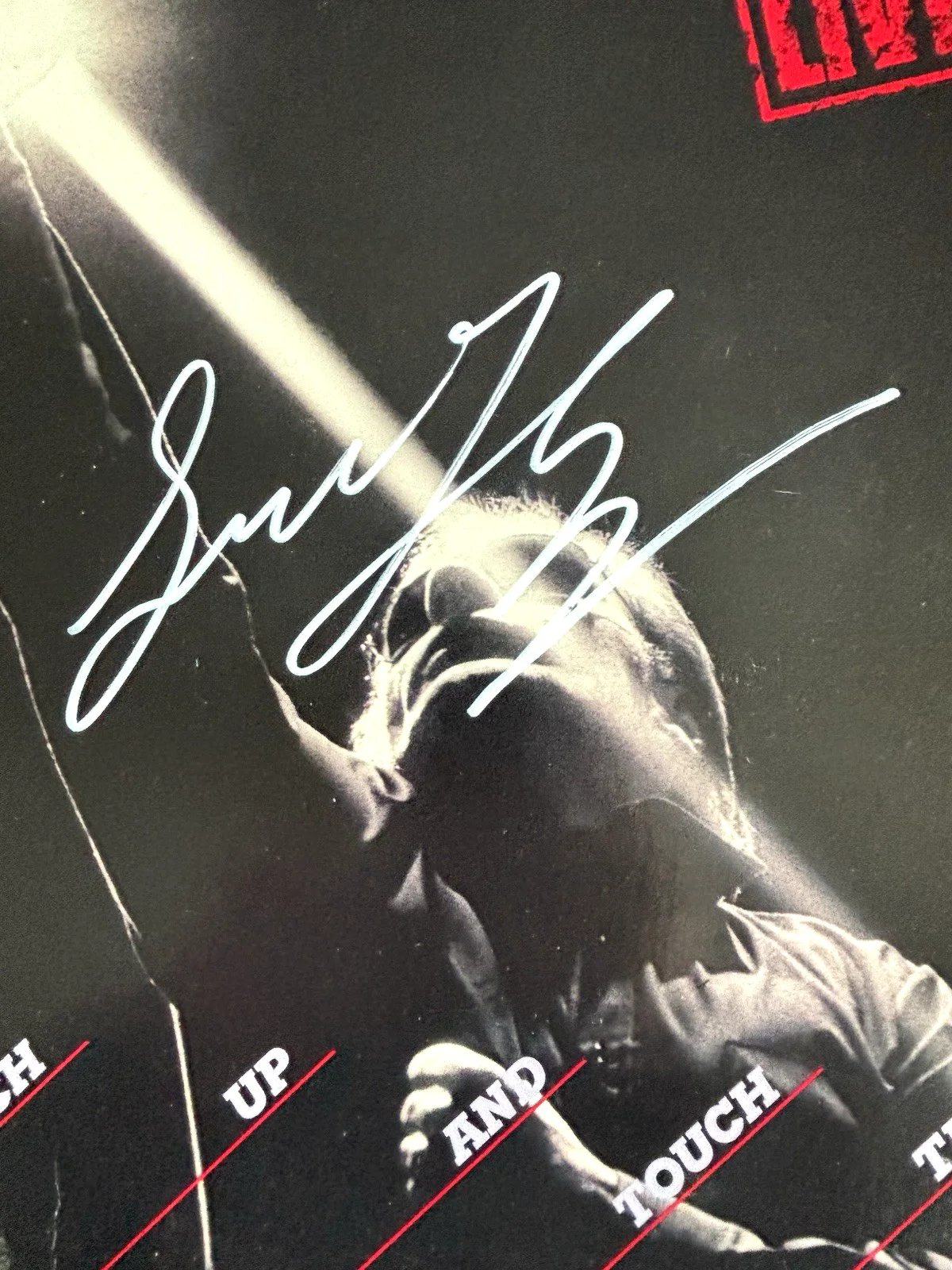 SOUTHSIDE JOHNNY Signed REACH UP TOUCH Vinyl Record Album PSA DNA COA New Jersey, изображение 3