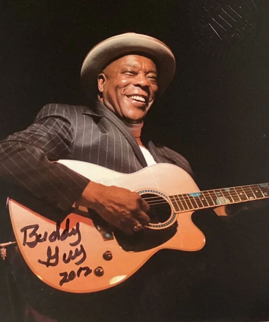 BUDDY GUY Signed Autographed Promo Photo Chicago Blues Legend, image 3