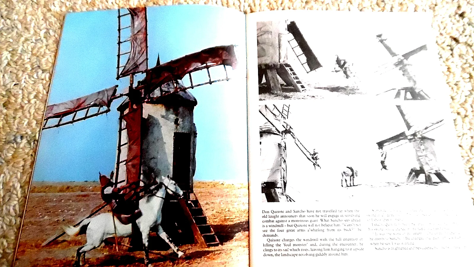 "MAN OF LA MANCHA" (1972) CINEMA FILM MOVIE SOUVENIR BROCHURE, изображение 2
