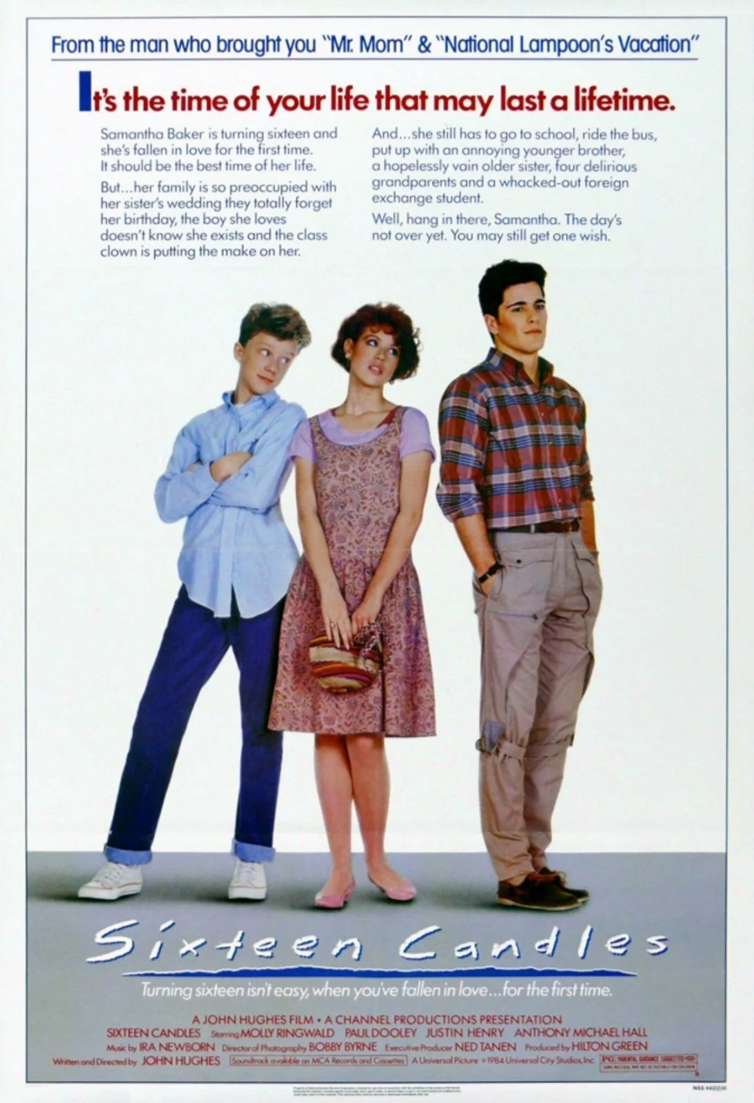 Sixteen Candles (1984) Very Rare Unmounted Genuine 35mm Film Cells, изображение 2