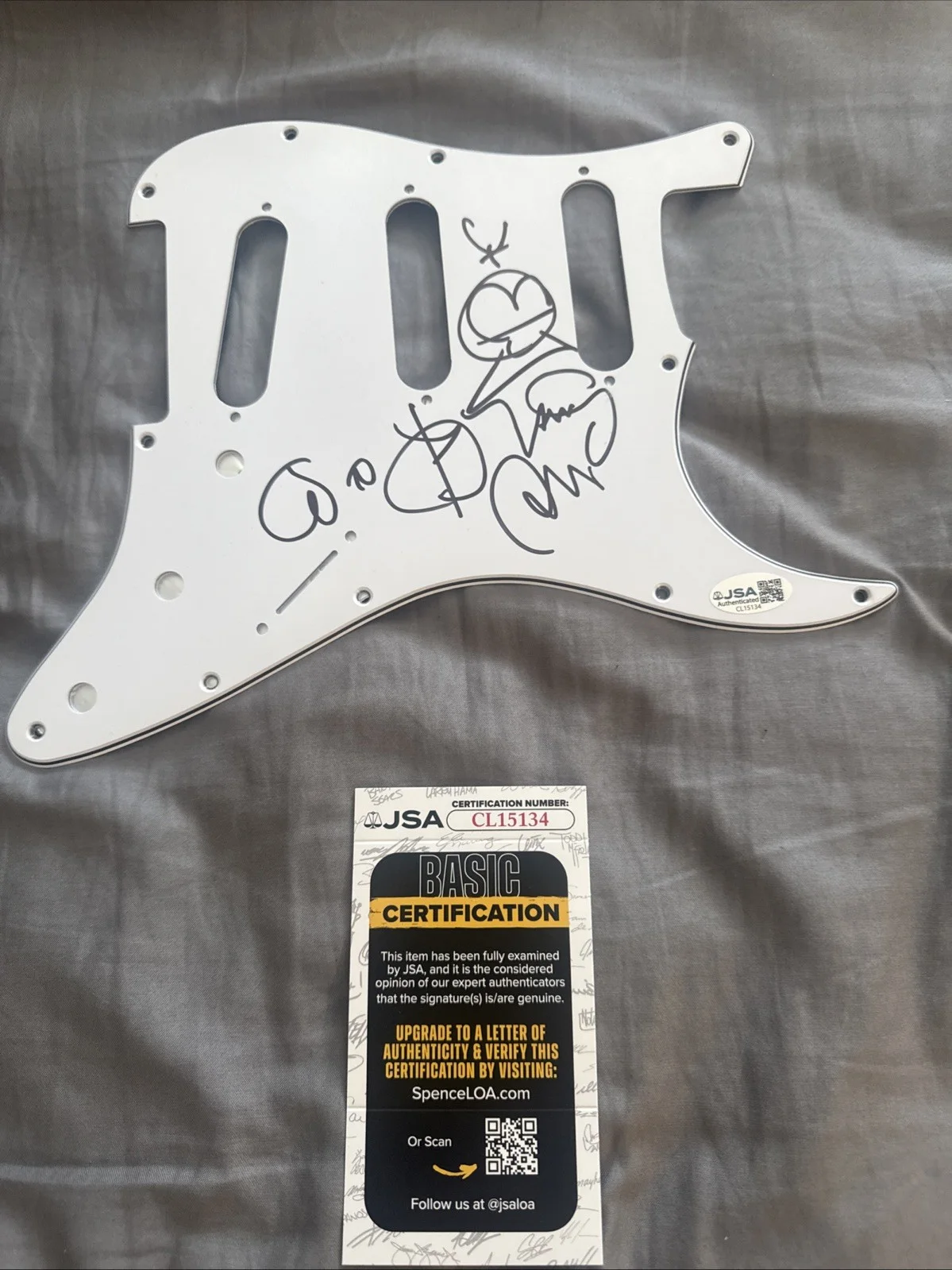 3rd Bass MC Serch rapper signed autographed Pickguard Rap Jsa Certified, image 4