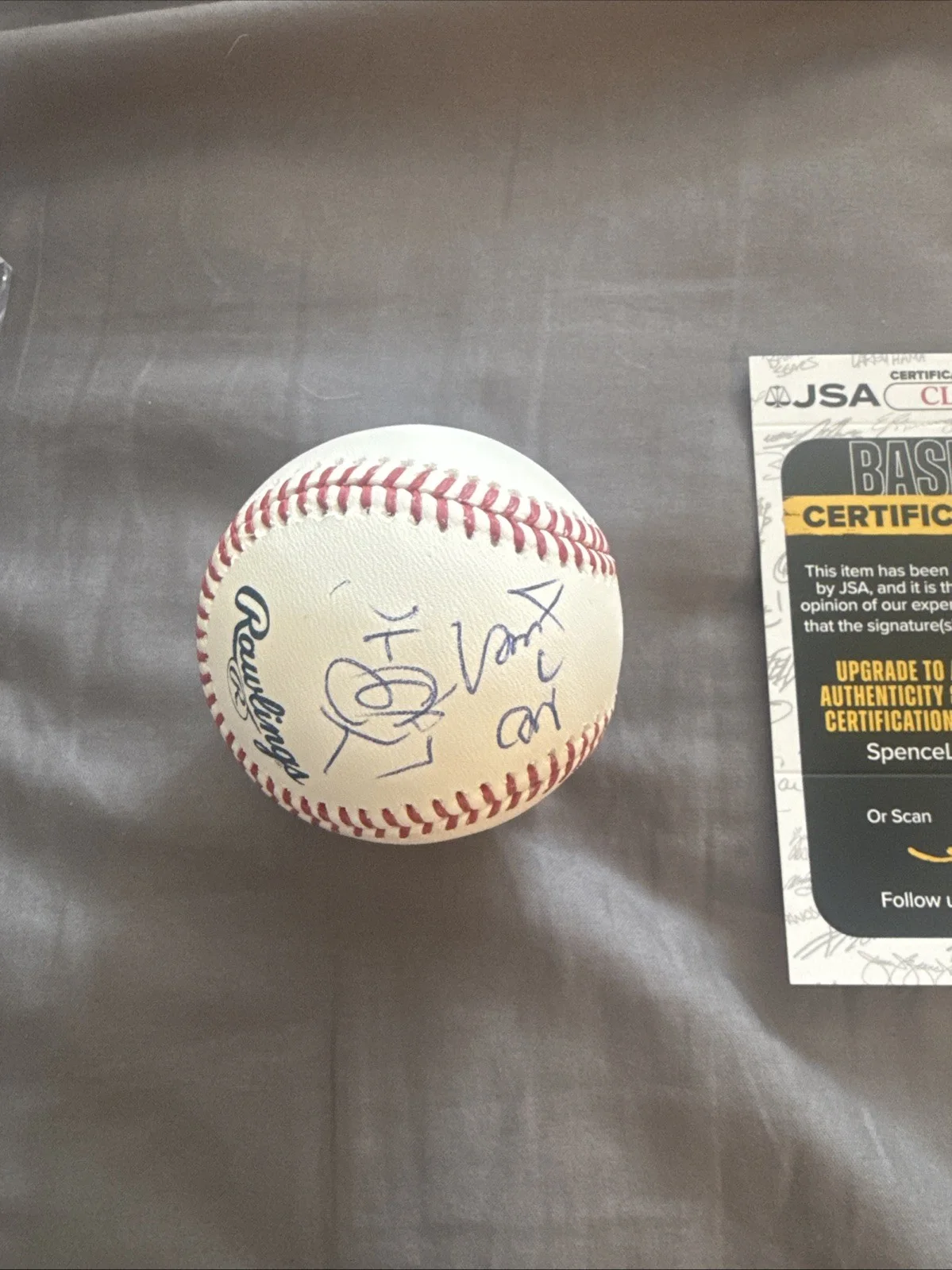 3rd Bass MC Serch rapper signed autographed ROMLB baseball Jsa Certified, image 3