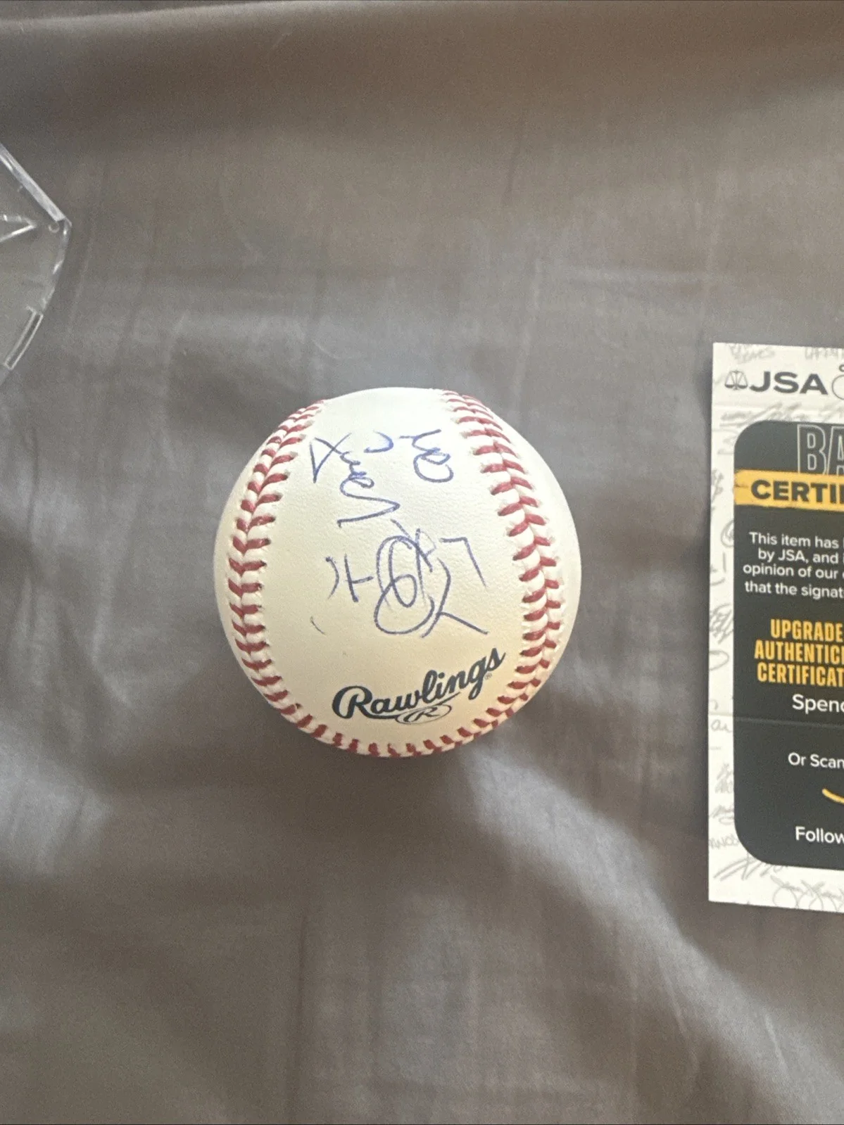 3rd Bass MC Serch rapper signed autographed ROMLB baseball Jsa Certified, image 4