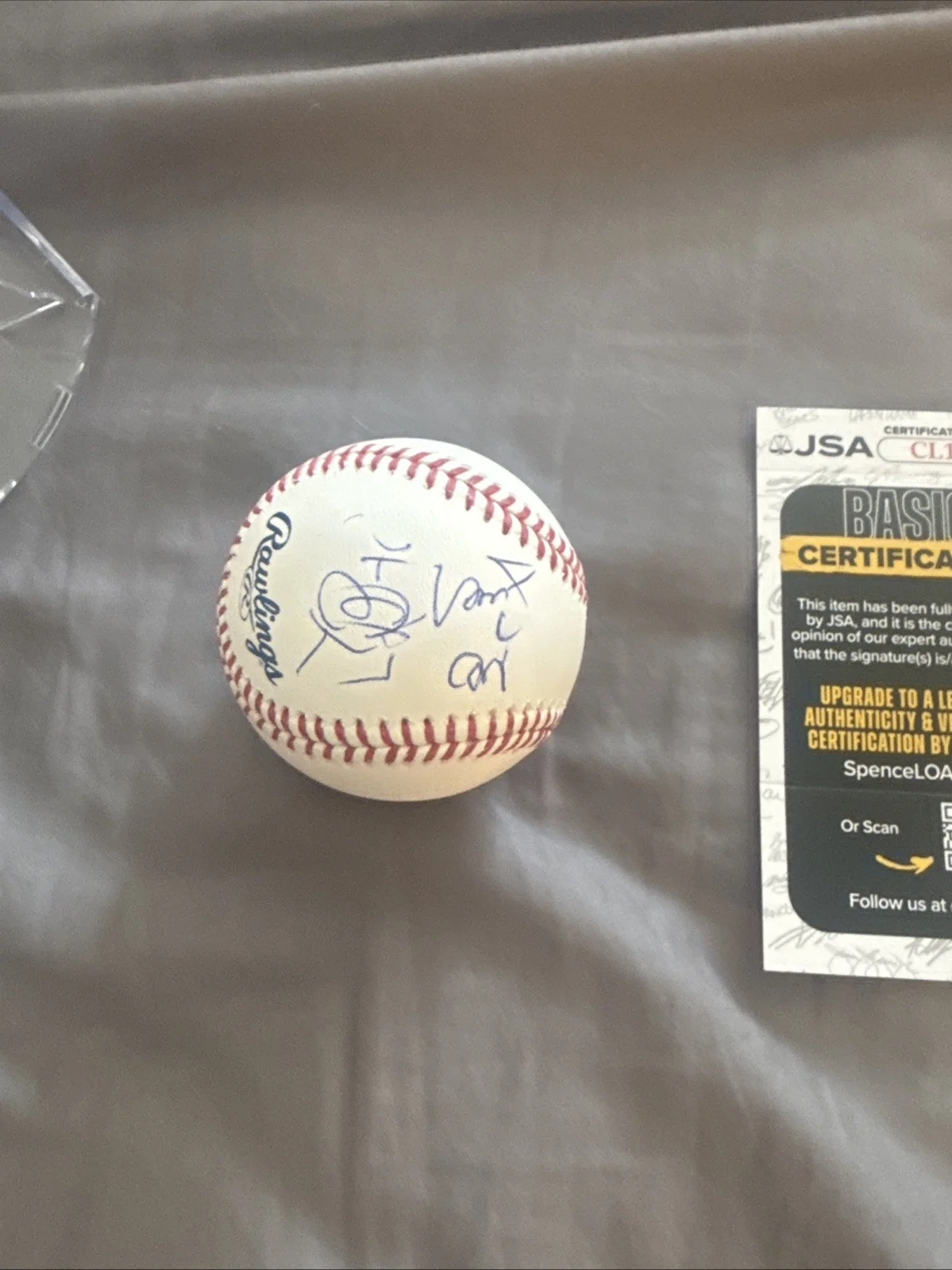 3rd Bass MC Serch rapper signed autographed ROMLB baseball Jsa Certified, image 5