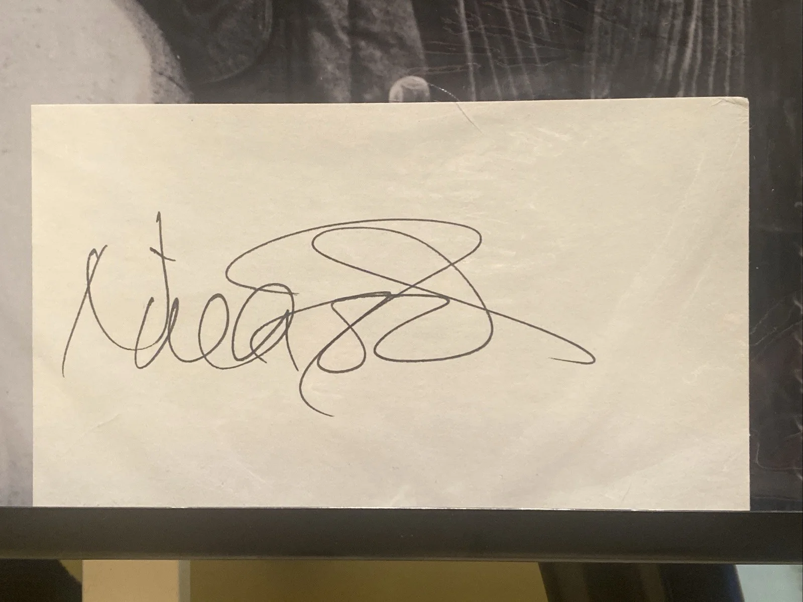 Nina Foch — THE VIRGINIAN CAST 11x14 B&W Photo + Nina Foch SIGNATURE, изображение 4