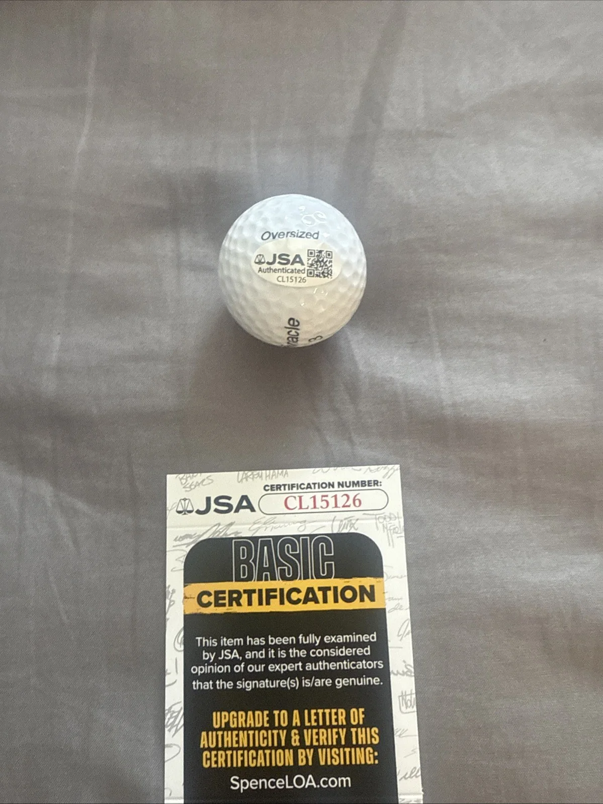 Kevin James — Kevin James Movie Actor comedian signed autographed golf Ball JSA Certified, изображение 3