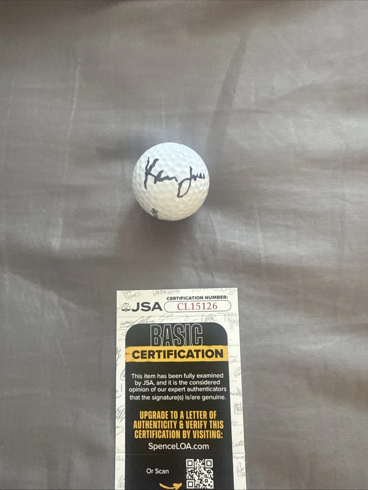 Kevin James — Kevin James Movie Actor comedian signed autographed golf Ball JSA Certified, изображение 4