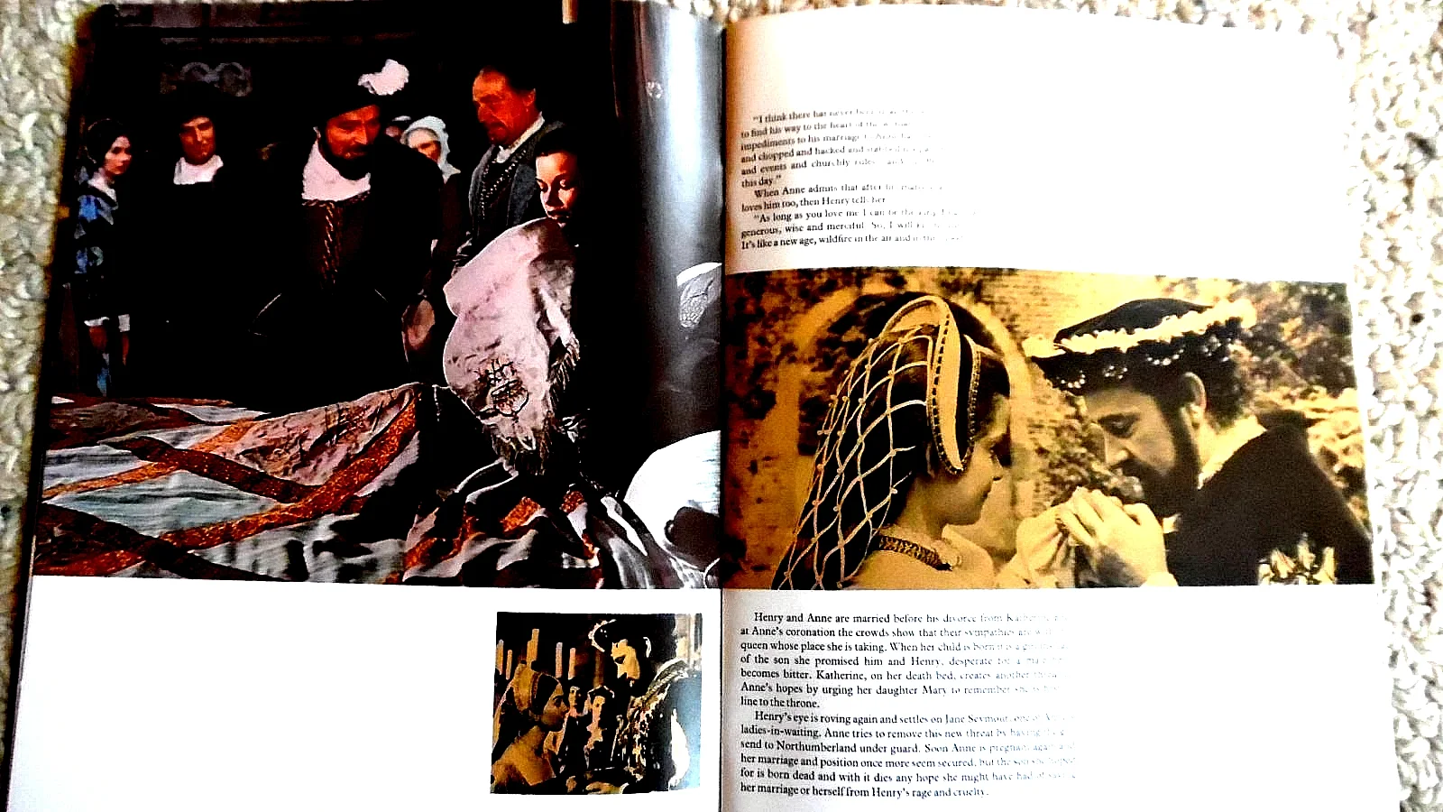 ANNE OF THE THOUSAND DAYS (1969) CINEMA FILM MOVIE SOUVENIR BROCHURE, изображение 2