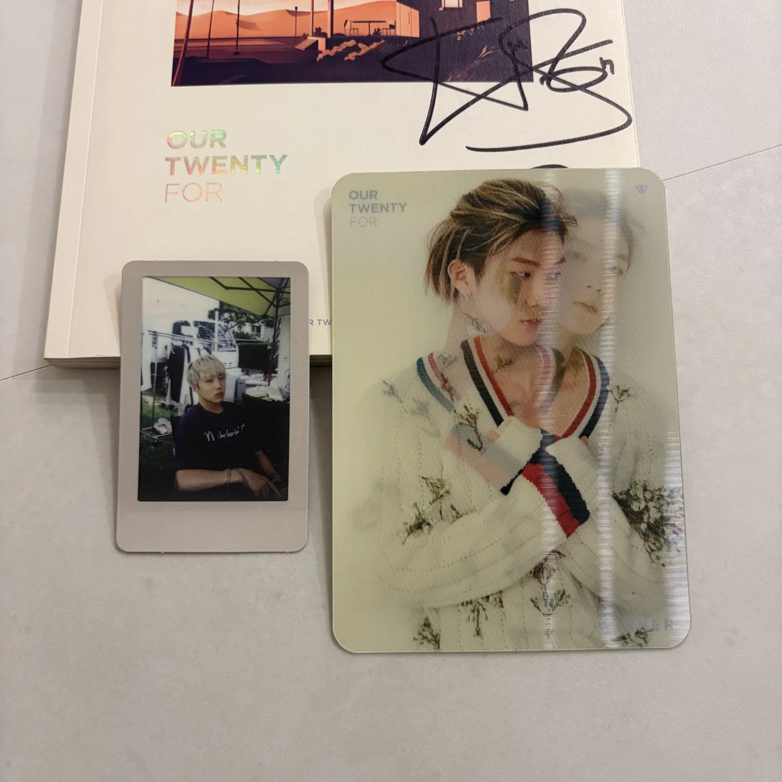 WINNER Our Twenty For Promo Signed album CD Full Set Photocard, изображение 3