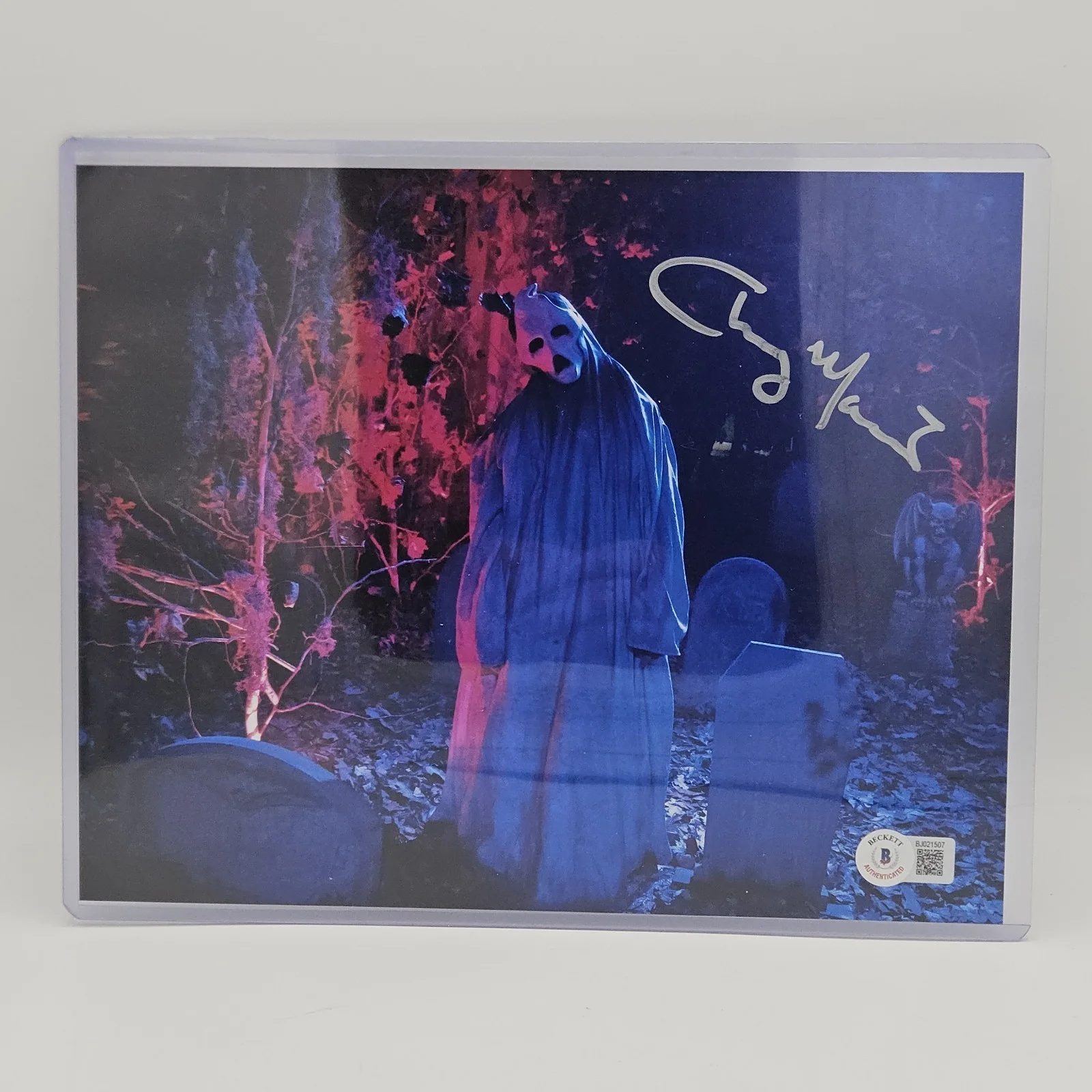 Chaney Morrow — Chaney Morrow Signed Haunt 8x10 Photo Ghost Autograph Beckett BJ021507, image 5