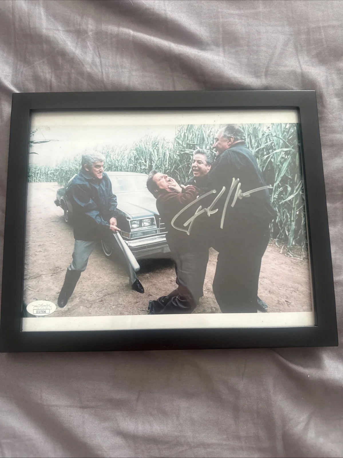 Frank Vincent — Frank Vincent Signed CASINO 8x10 Autograph Photo Framed Proof And JSA Cert Mob