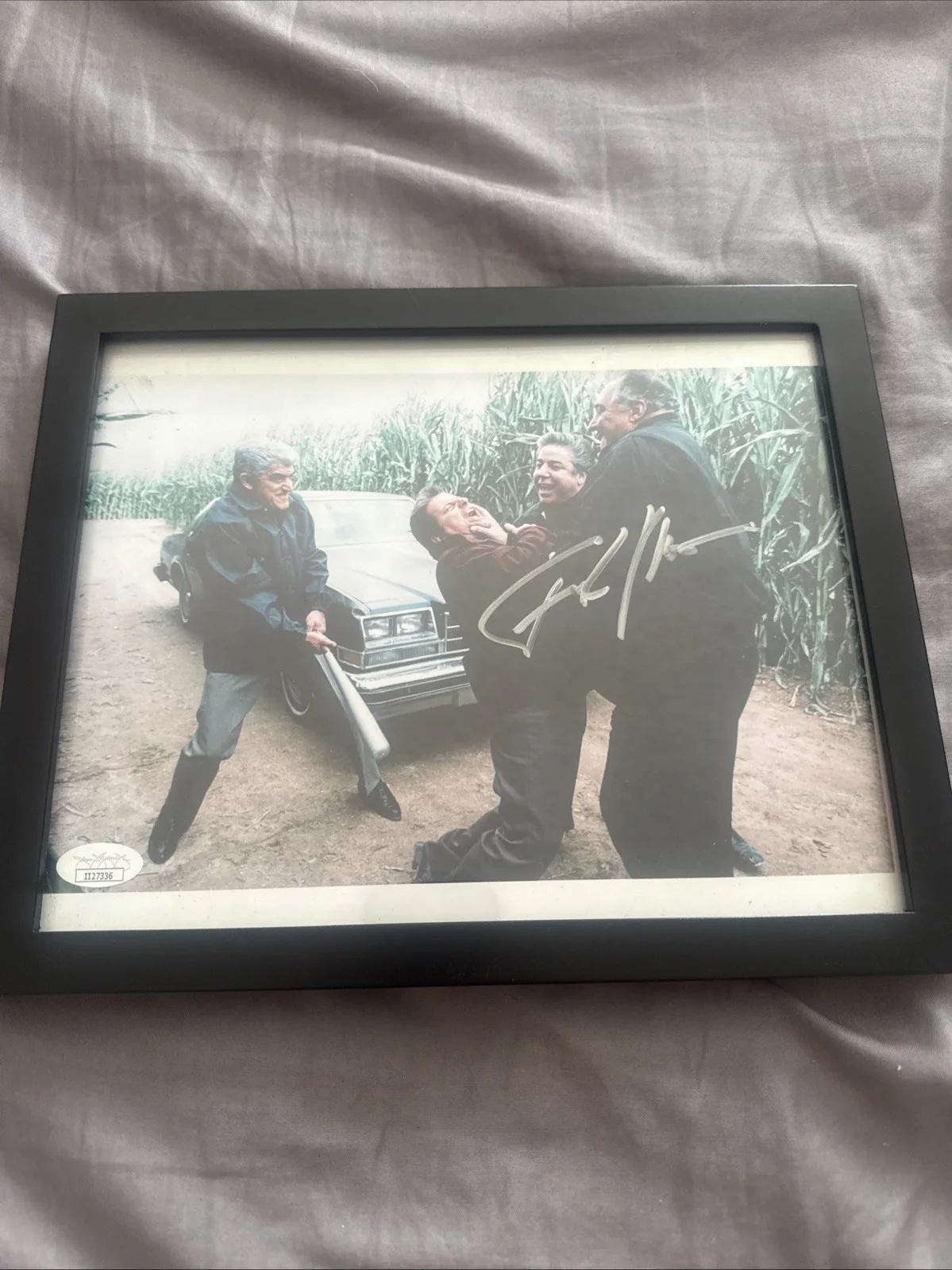 Frank Vincent — Frank Vincent Signed CASINO 8x10 Autograph Photo Framed Proof And JSA Cert Mob, изображение 3