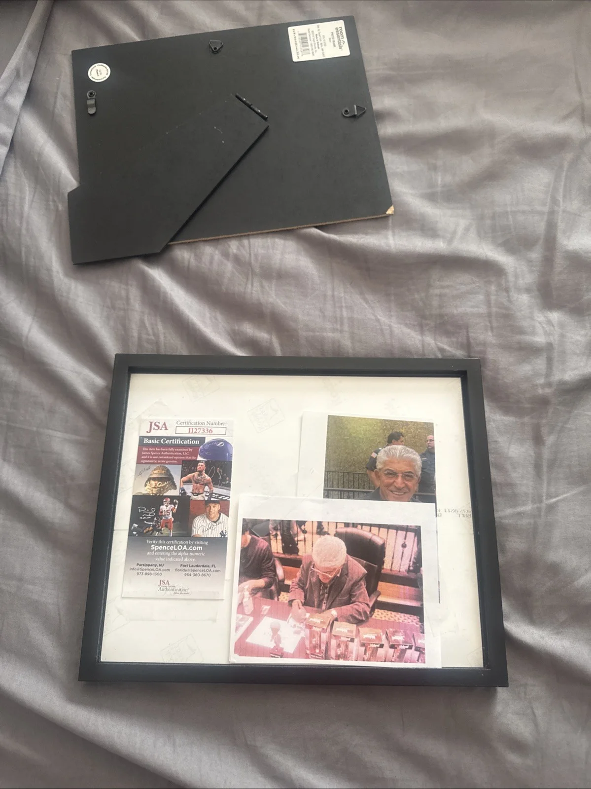Frank Vincent — Frank Vincent Signed CASINO 8x10 Autograph Photo Framed Proof And JSA Cert Mob, изображение 5