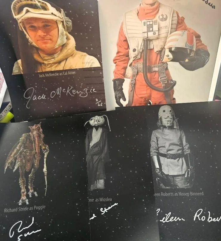 various — 7 Star Wars ACTORS photos Signed 8x10 each w. COA ... inc. 4 LTD Editions