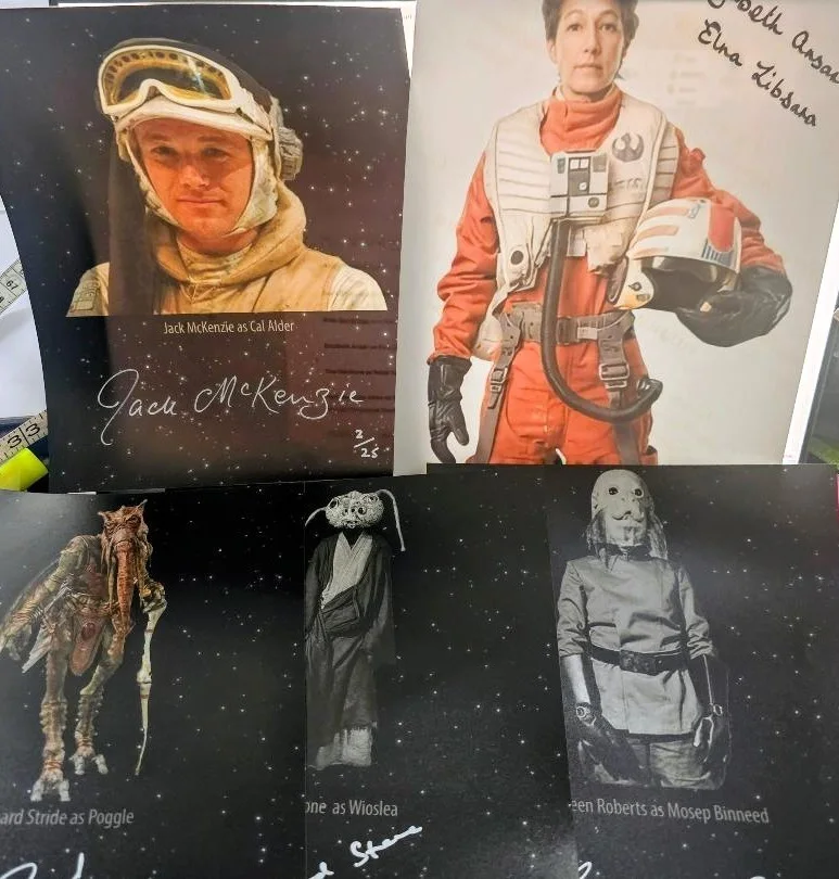 various — 7 Star Wars ACTORS photos Signed 8x10 each w. COA ... inc. 4 LTD Editions, изображение 2