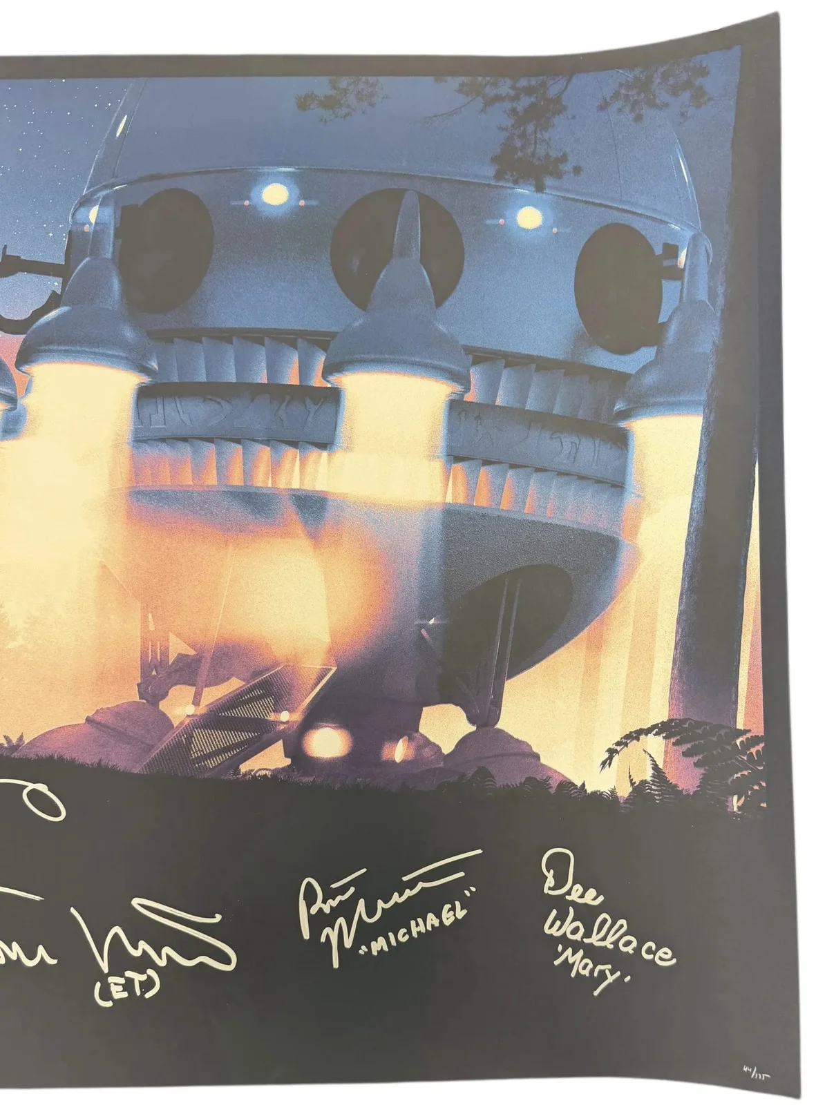 Henry Thomas, Dee Wallace, Robert MacNaughton, & Matthew JSA Authentication, image 3