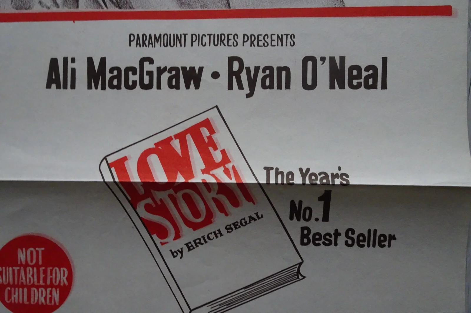 Love Story Poster Australian Daybill Ali MacGraw Ryan O'Neal, image 4