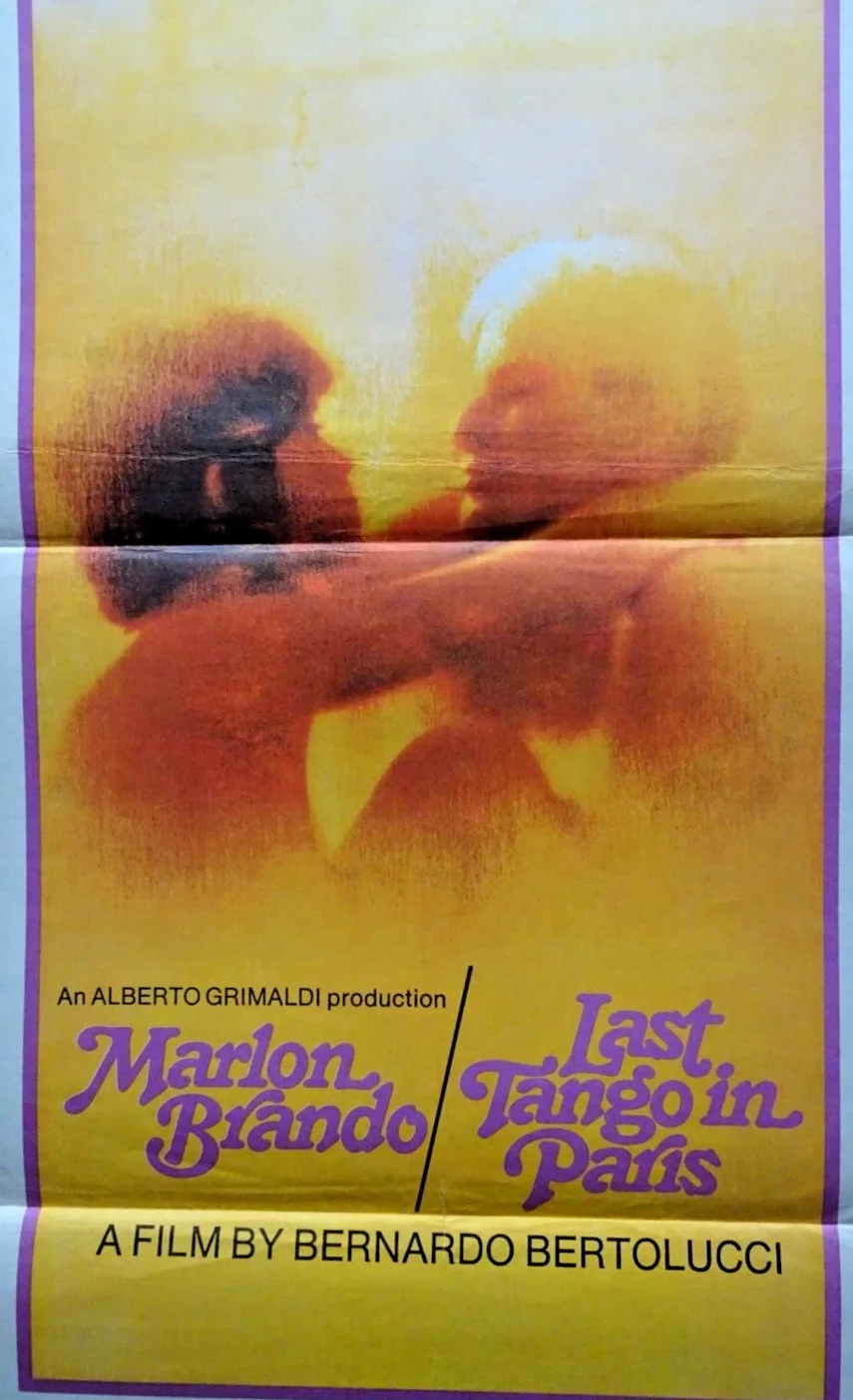 Last Tango In Paris Poster Australian Daybill Marlon Brando Maria Schneider, image 2