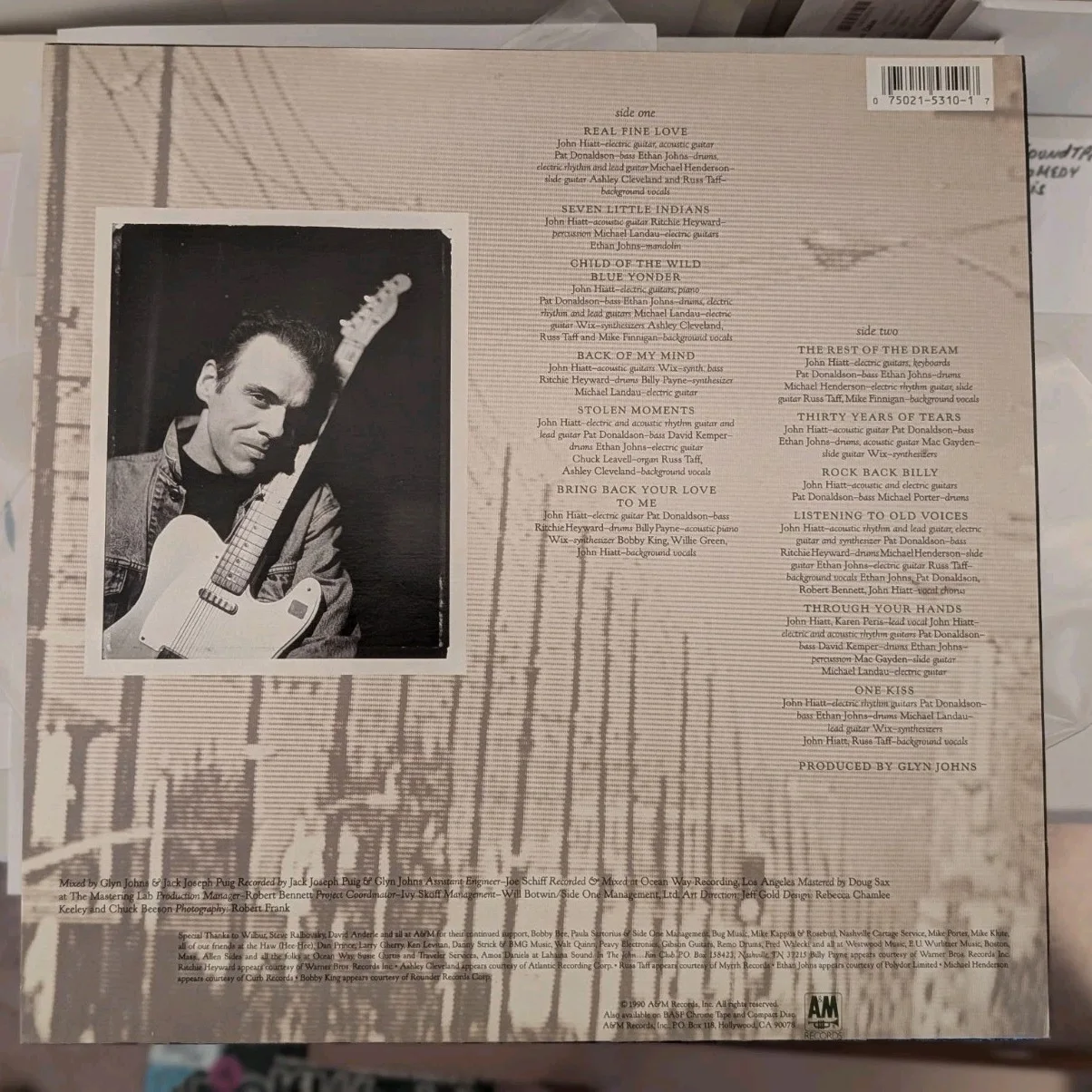 John Hiatt Signed lot of 15 Lp Vinyl Record Album 12x12 flat promo 8x10 photo, изображение 4