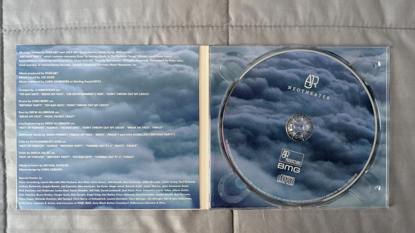 AJR - SIGNED Neotheater CD (Signed by entire band!), image 2