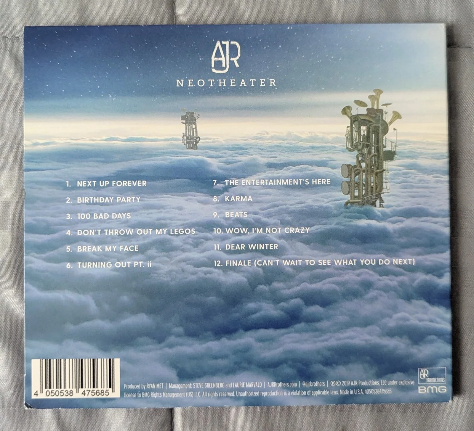 AJR - SIGNED Neotheater CD (Signed by entire band!), image 3