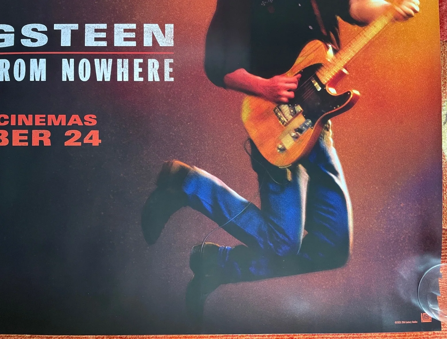 SPRINGSTEEN: DELIVER ME FROM NOWHERE (2025) Original UK Quad Movie Film Poster, изображение 5