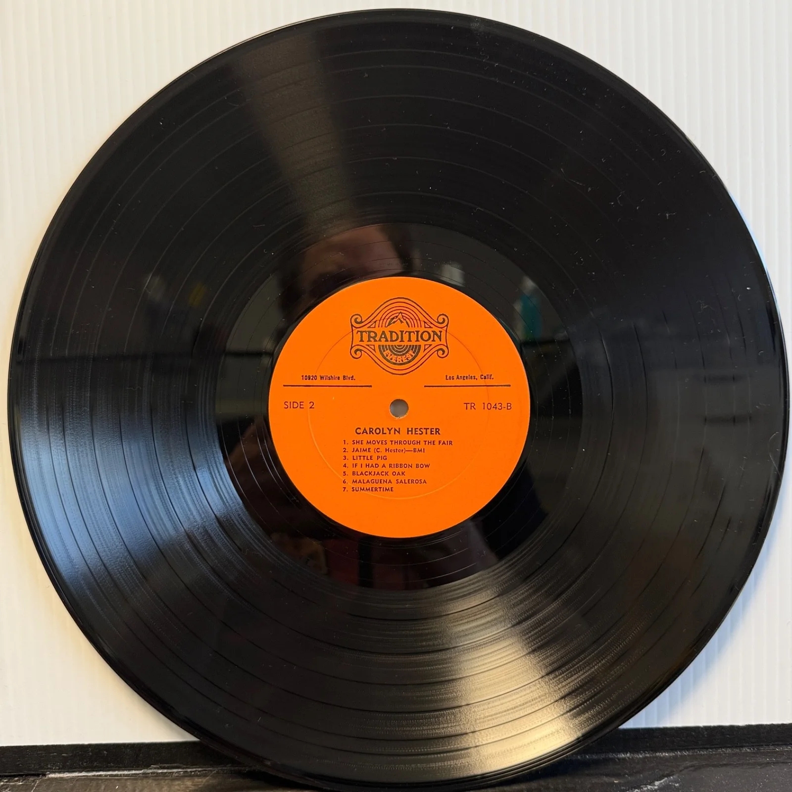 CAROLYN HESTER "Carolyn Hester" AUTOGRAPHED TO MIRO - TLP 1043 USA vinyl reissue, изображение 5