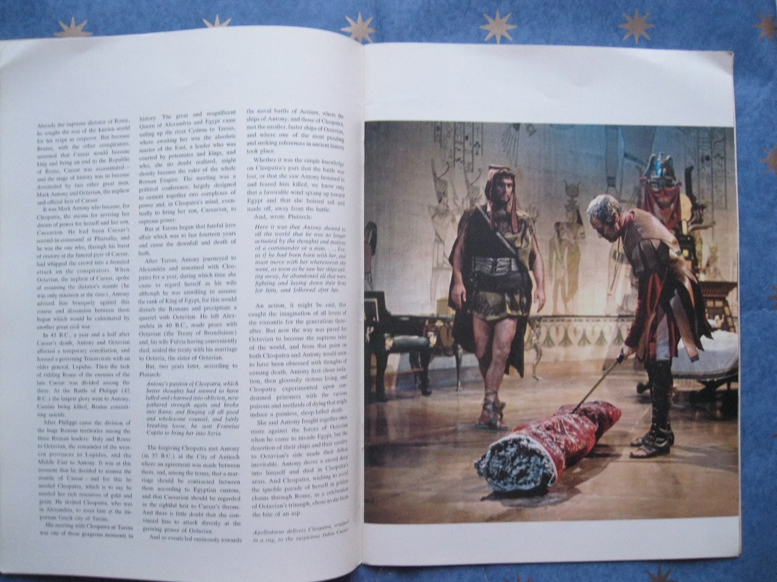 VTG 1963 Cleopatra Movie Souvenir Book Brochure 20th Century Elizabeth Taylor, изображение 5