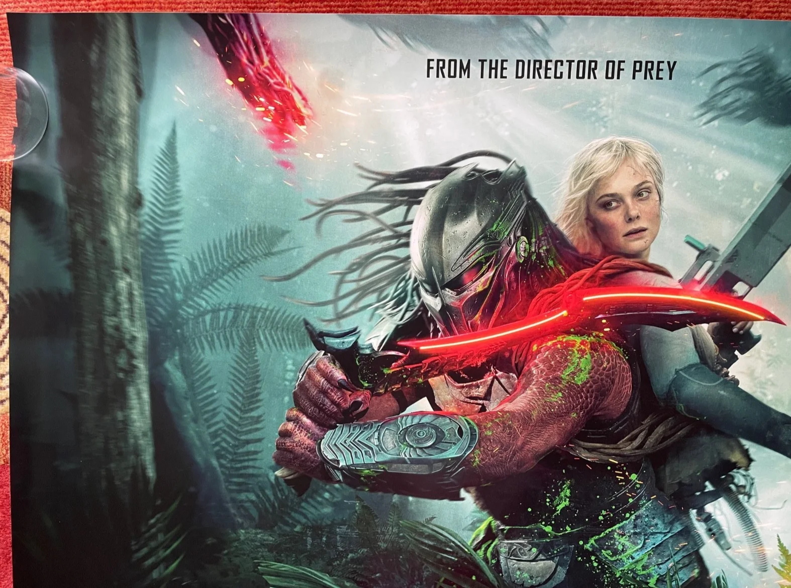PREDATOR BADLANDS (2025) Original UK Advance Quad Movie Film Poster, изображение 2