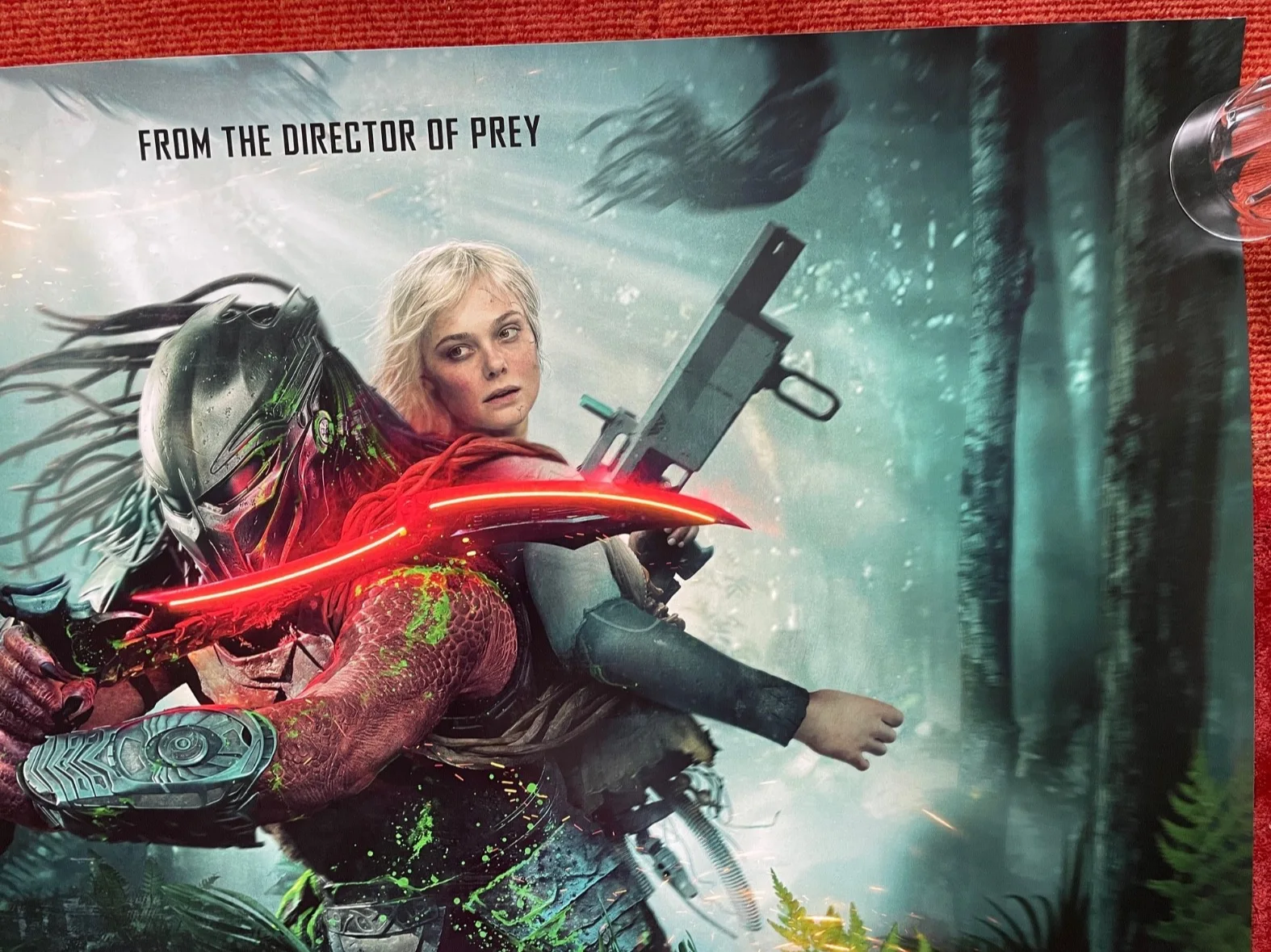 PREDATOR BADLANDS (2025) Original UK Advance Quad Movie Film Poster, изображение 3