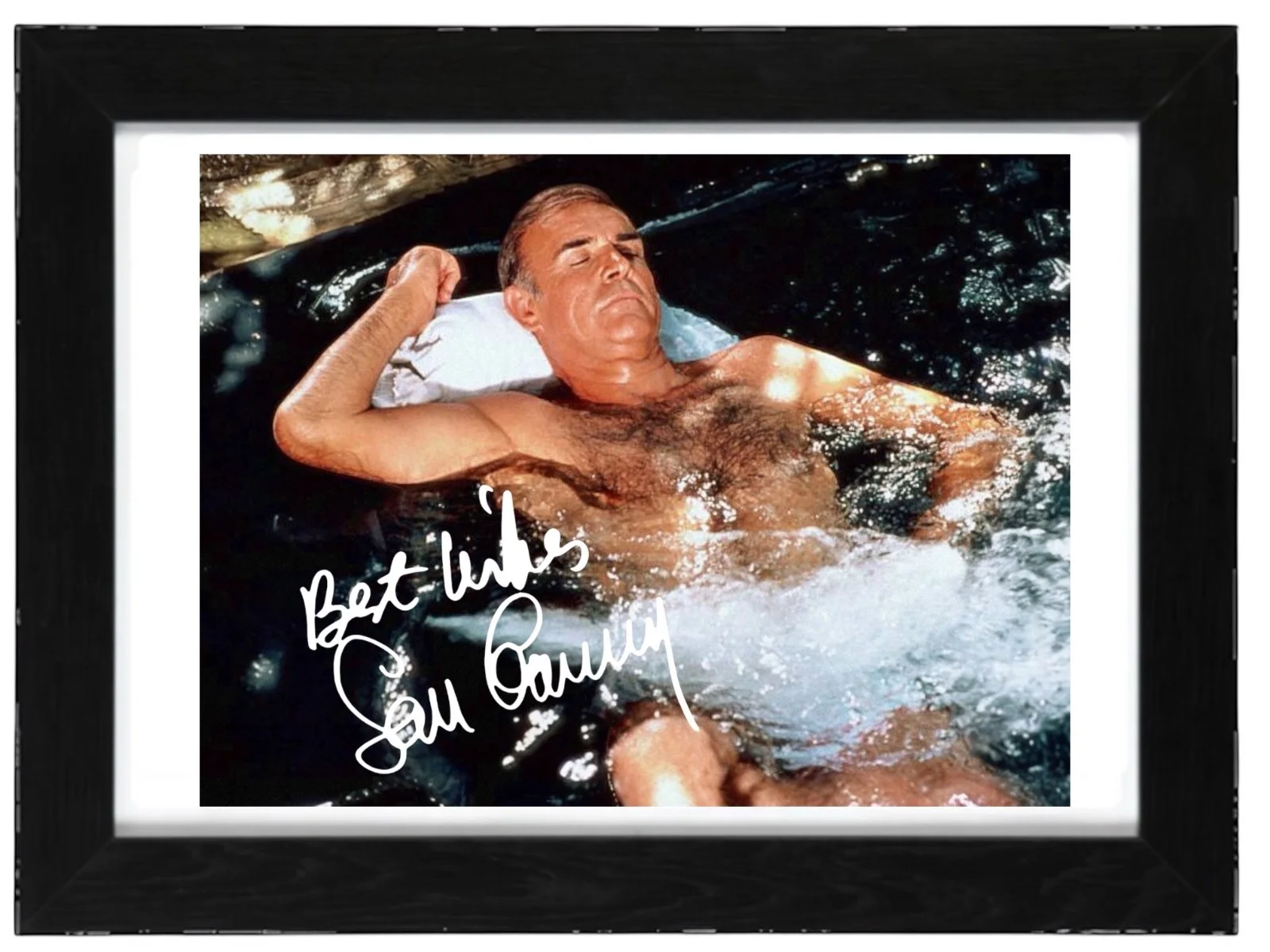Sean Connery Signed Autograph PHOTO Pre Print 6x4/A4/ Framed James Bond, изображение 3