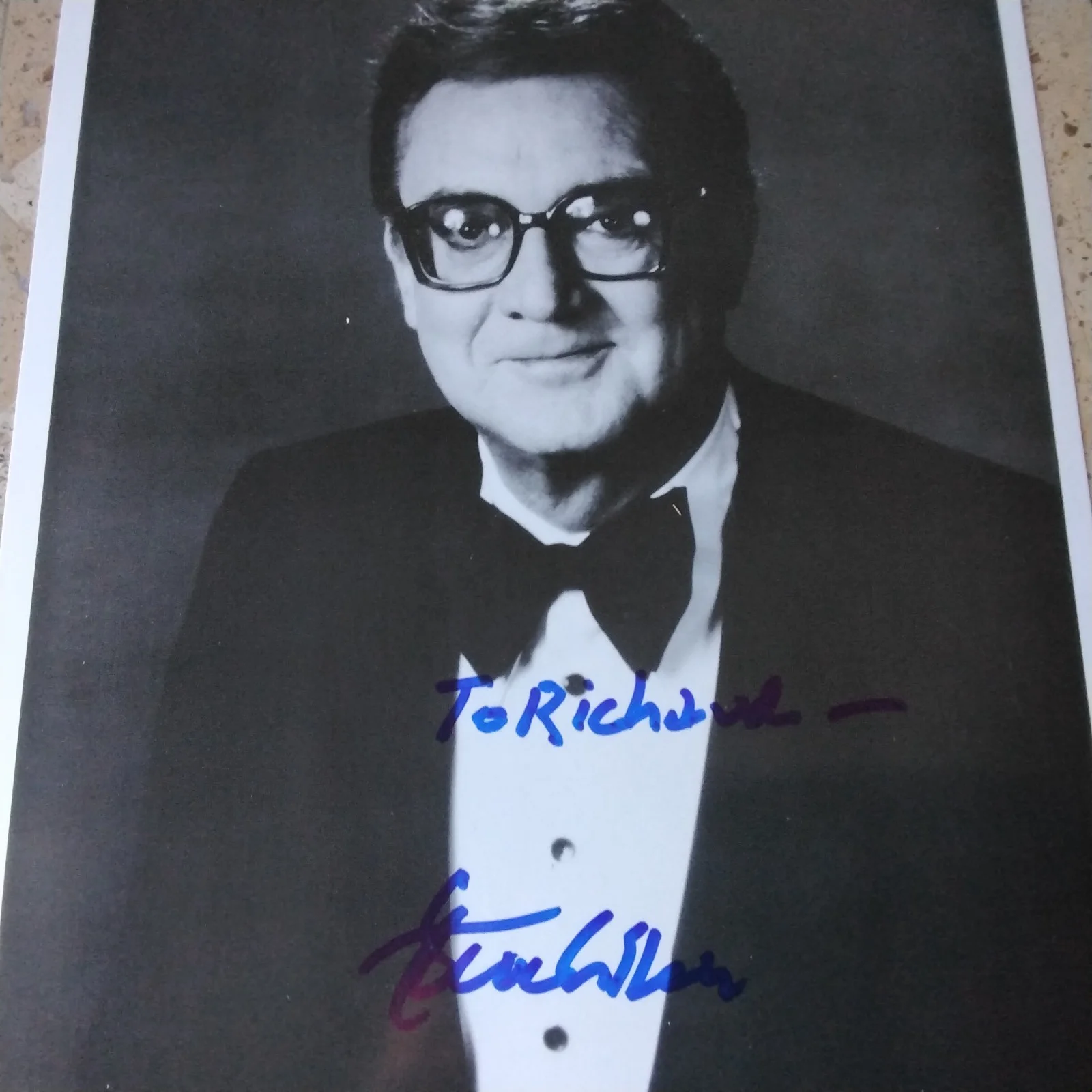 Steve Allen SIGNED Photo Composer TV Actor Gravy Waltz Tonight Show Got a Secret, изображение 2