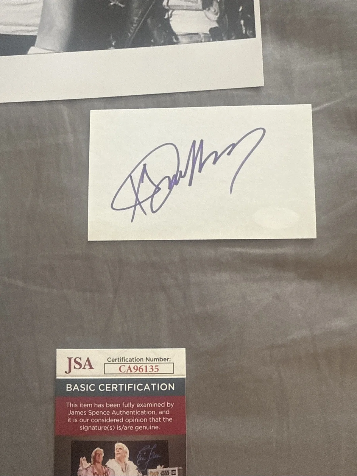 Deborah Harry and Joan Jett signed index cards Jsa certified The Runaways, изображение 4