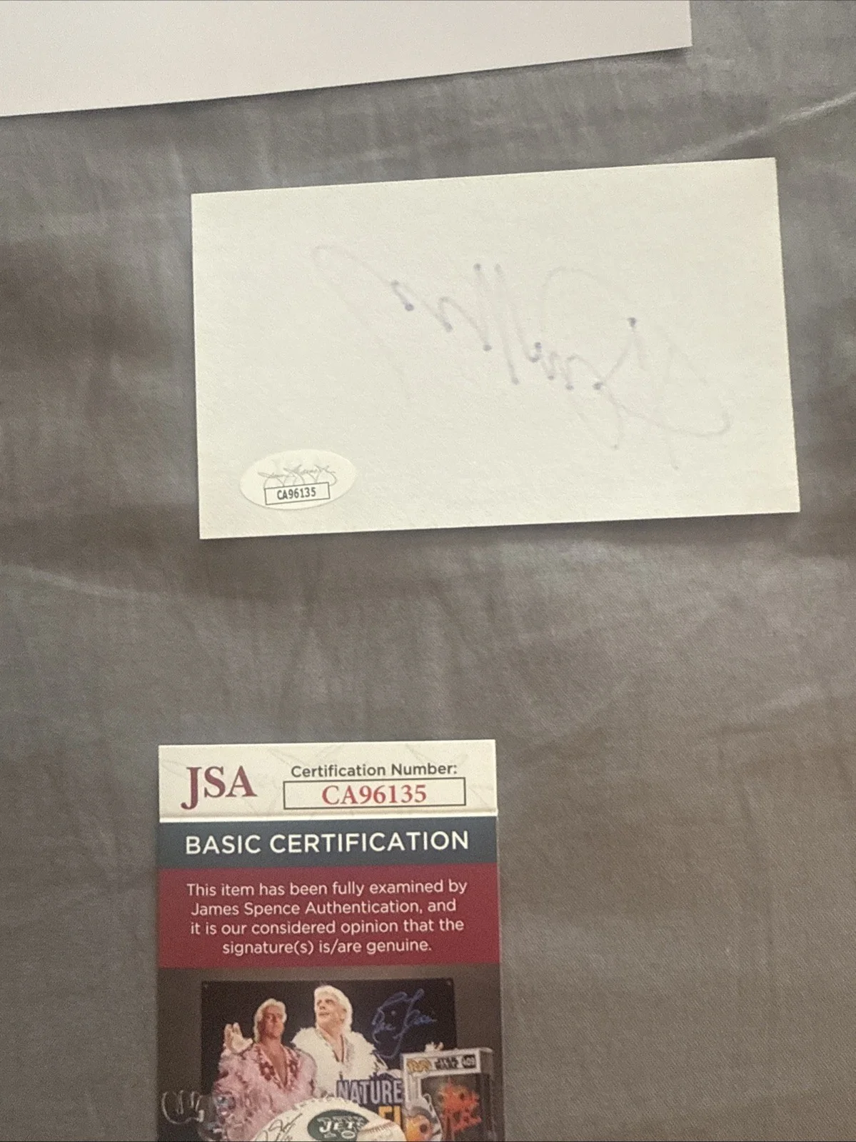 Deborah Harry and Joan Jett signed index cards Jsa certified The Runaways, изображение 5