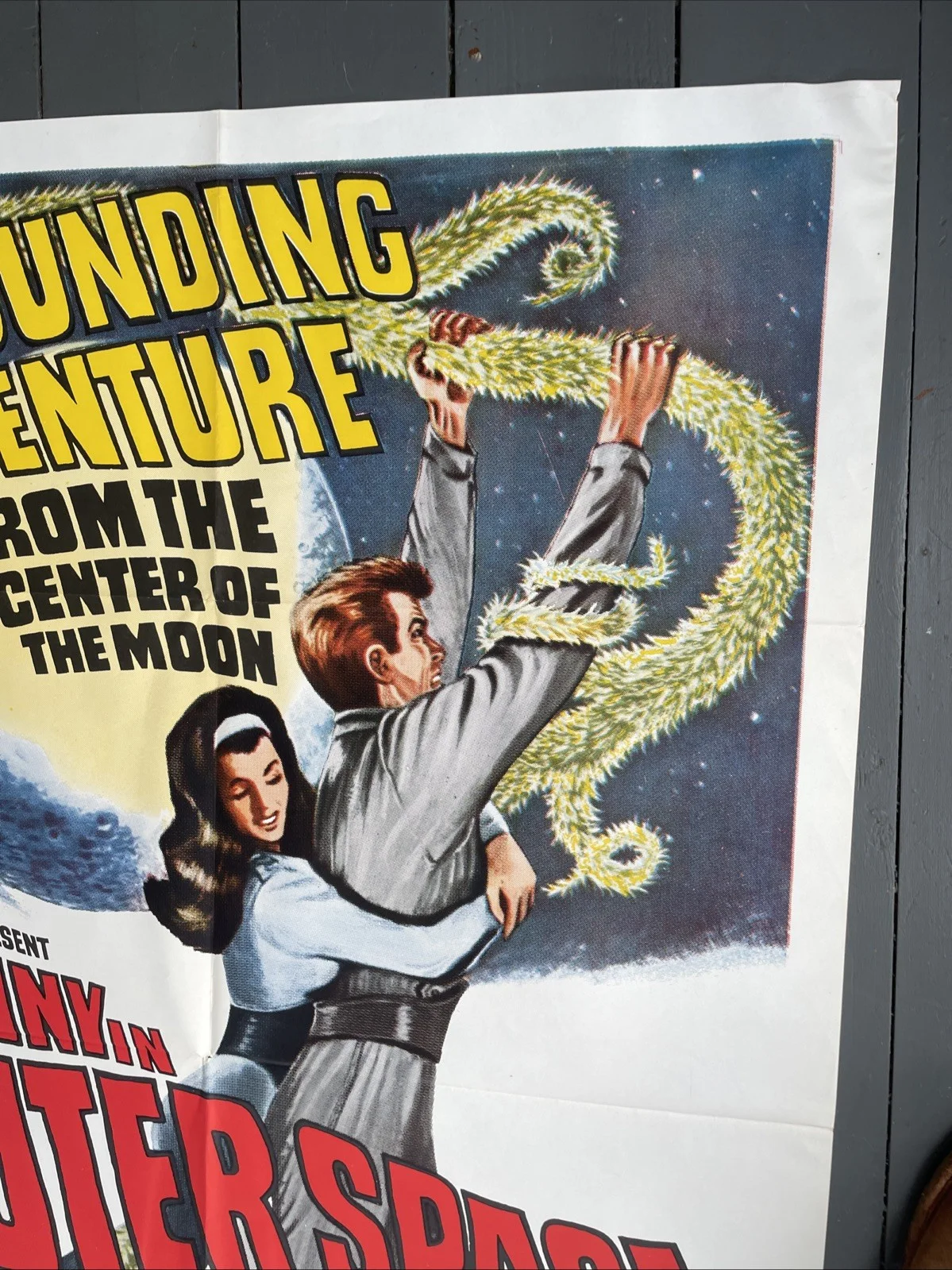 USA One Sheet Poster for Mutiny In Outer Space 1964. Super Kitschy, image 5