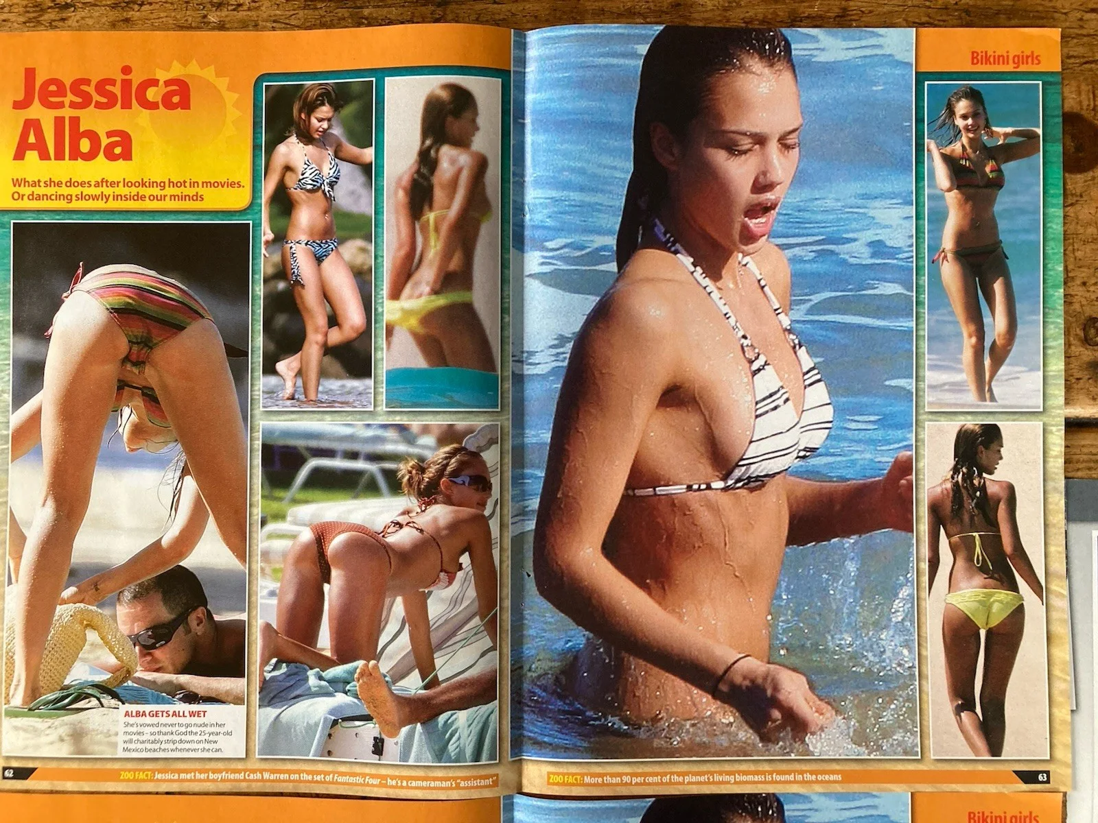 Jessica Alba Bikini / Sammy Winwood Clippings, image 2