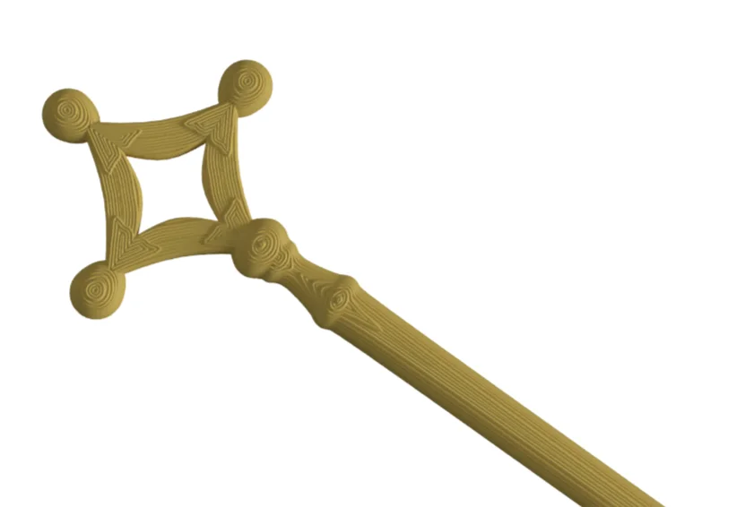 Attack On Titan Eren Key Replica Gold 3D Printed Cosplay Prop Manga Anime, изображение 3