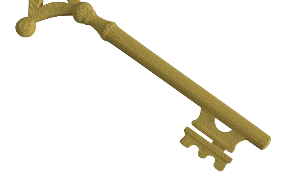 Attack On Titan Eren Key Replica Gold 3D Printed Cosplay Prop Manga Anime, изображение 4